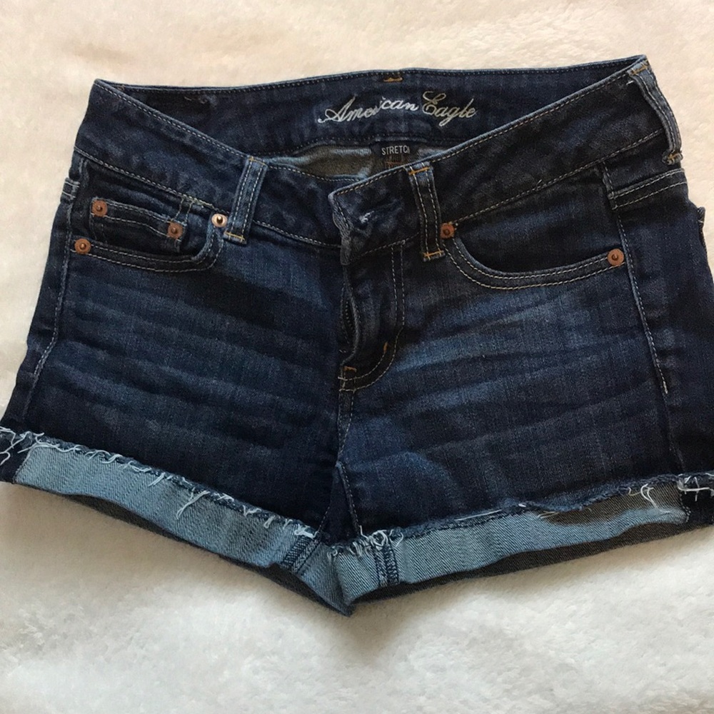 American eagle jean shorts